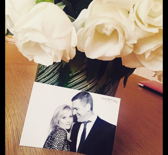 Reese Witherspoon a ajouté une photo à son compte Instagram, le 22 février 2015