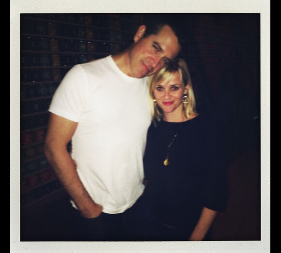 Reese Witherspoon et son mari Jim Toth fêtent leur 4ème anniversaire de mariage, le 26 mars 2015 sur Instagram