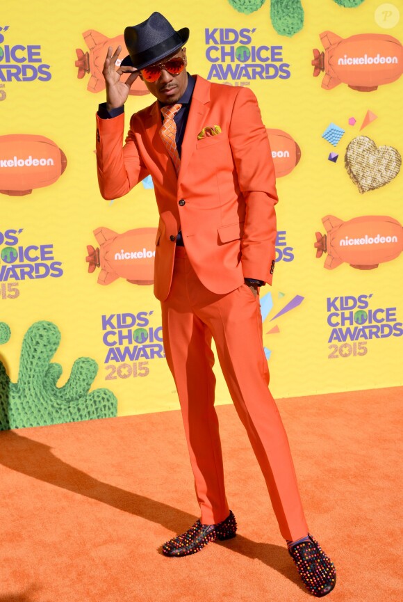 Nick Cannon assiste à la 28e édition des Kids Choice Awards, au Forum. Inglewood, Los Angeles, le 28 mars 2015.