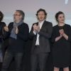 Anne Berest, Didier Le Pêcheur, Philippe Lelièvre et Nina Meurisse (Jury Sang Neuf) - Cérémonie de Clôture du 7ème Festival International du Film Policier à Beaune le 28 mars 2015.