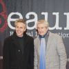 Alain Suguenot et Claude Lelouch - 7ème Festival International du Film Policier de Beaune le 27 mars 2015.