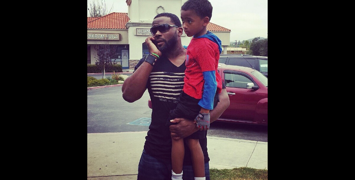 Photo : Darius McCrary et son fils - photo issue de son compte ...