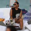 Queen Latifah a passé le jour du Nouvel An avec ses amis sur une plage à Miami. Le 1er janvier 2015
