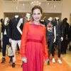 Virginie Ledoyen à l'Inauguration de la boutique Tommy Hilfiger Bd des Capucines à Paris le 31 mars 2015.