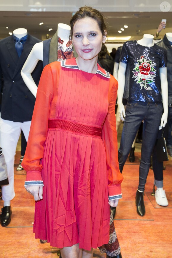 Virginie Ledoyen à l'Inauguration de la boutique Tommy Hilfiger Bd des Capucines à Paris le 31 mars 2015.