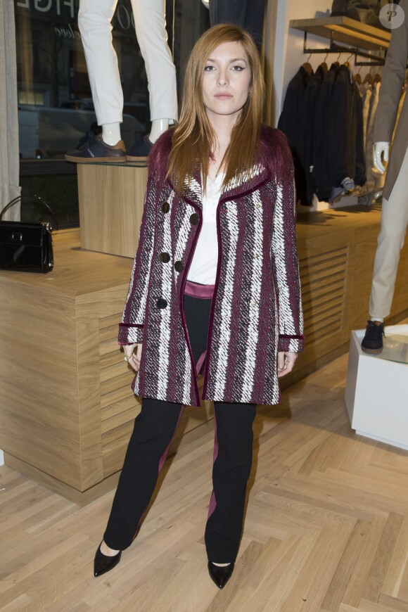 Joséphine De La Baume à l'Inauguration de la boutique Tommy Hilfiger Bd des Capucines à Paris le 31 mars 2015.