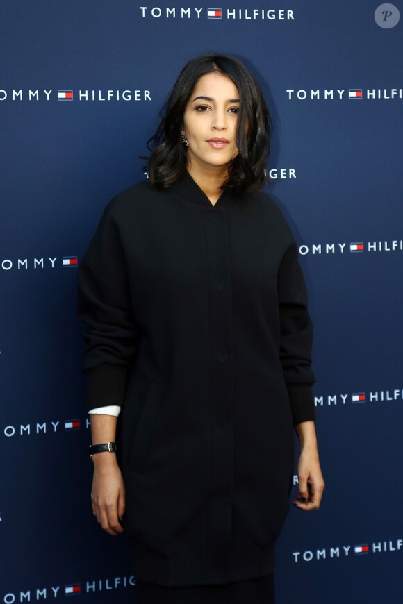 Leïla Bekhti à l'Inauguration de la boutique Tommy Hilfiger Bd des Capucines à Paris le 31 mars 2015.