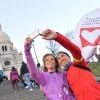 Exclusif - Sylvie Tellier lors du "Jogging Break" au profit de Mécénat Chirurgie Cardiaque à Montmartre à Paris, le 31 mars 2015