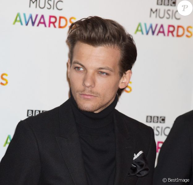 Louis Tomlinson (du groupe One Direction) - Soirée des "BBC Music Awards" à Londres, le 11 décembre 2014.