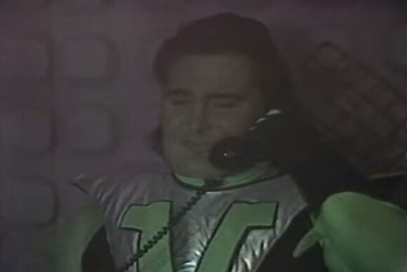 Robert D'Zar en 1989 dans "The Galactic Video Review Adventure Magazine"