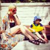 Tori Spelling a ajouté une photo à son compte Instagram, le 1er avril 2015