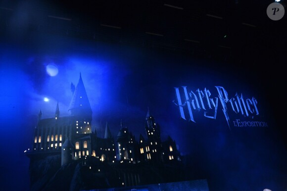 Inauguration de "Harry Potter : L'exposition" à la cité du cinéma à Saint-Denis, le 2 avril 2015. L'exposition a lieu du 4 avril au 6 septembre 2015.