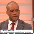 Clarke Carlisle dans "Godd Morning Britain" sur ITV - mars 2015