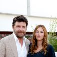 Vanessa Demouy et son mari Philippe Lellouche - Première du film  Le Jeu de la vérité  lors de la cérémonie de clôture du 11e festival Les Hérault du cinéma et de la télé 2014 au Cap d'Agde, le 5 juillet 2014.