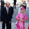 Le prince Edward, duc de Kent, et son épouse Katharine, duchesse de Kent, le 4 juin 2013 lors de la cérémonie du 60e anniversaire du couronnement d'Elizabeth II.