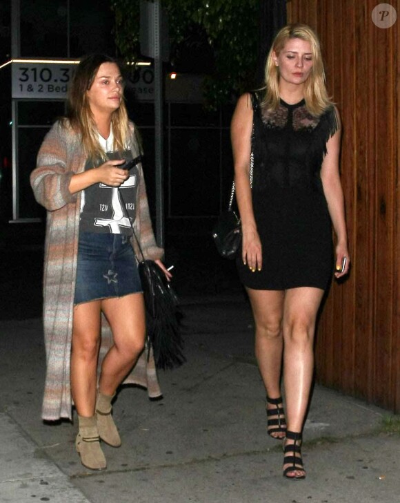 Mischa Barton a passé la soirée au nightclub The Nice Guy à West Hollywood, le 4 avril 2015.  Mischa Barton enjoys a night out at The Nice Guy nightclub in West Hollywood, California on April 4, 2015.04/04/2015 - West Hollywood