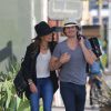 Nikki Reed et son fiancé Ian Somerhalder font du shopping en prévision du festival Coachella, à Venice, Los Angeles, le 6 avril 2015 