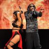 Lil Wayne et Christina Milian aux American Music Awards 2014 à Los Angeles. Le 23 novembre 2014.