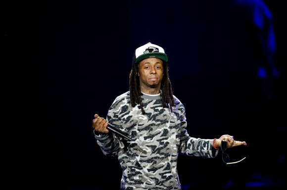 Lil Wayne en concert à Amsterdam. Le 22 octobre 2013.