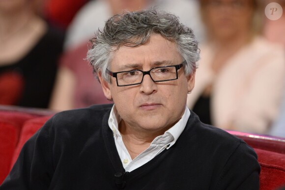 Michel Onfray - Enregistrement de l'émission "Vivement Dimanche" à Paris le 8 avril 2015. L'émission sera diffusée le 12 Avril 2015.