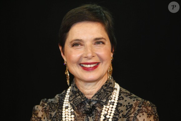 Isabella Rossellini à Hambourg le 4 octobre 2013.