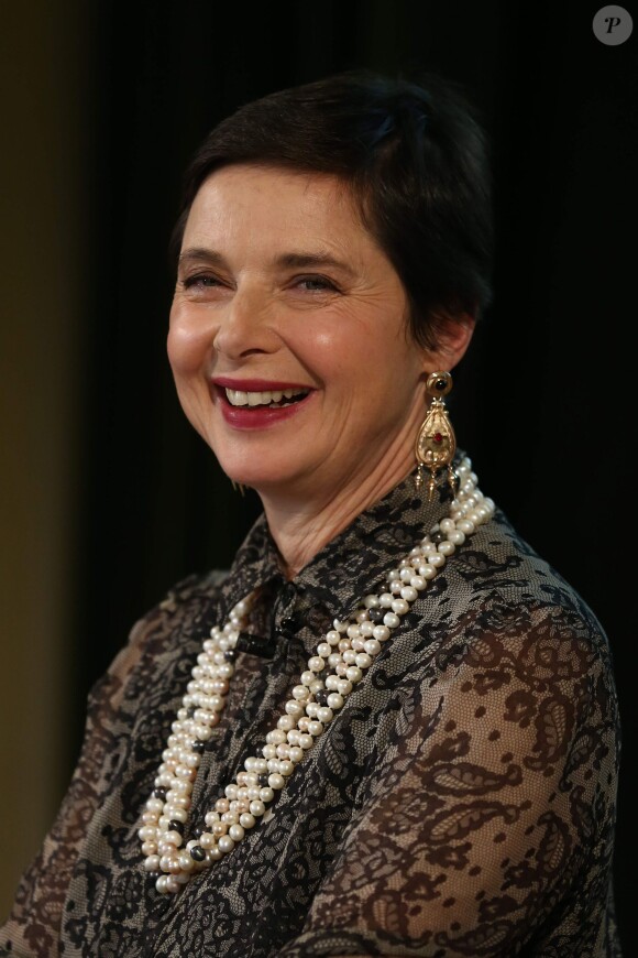 Isabella Rossellini à Hambourg le 4 octobre 2013.