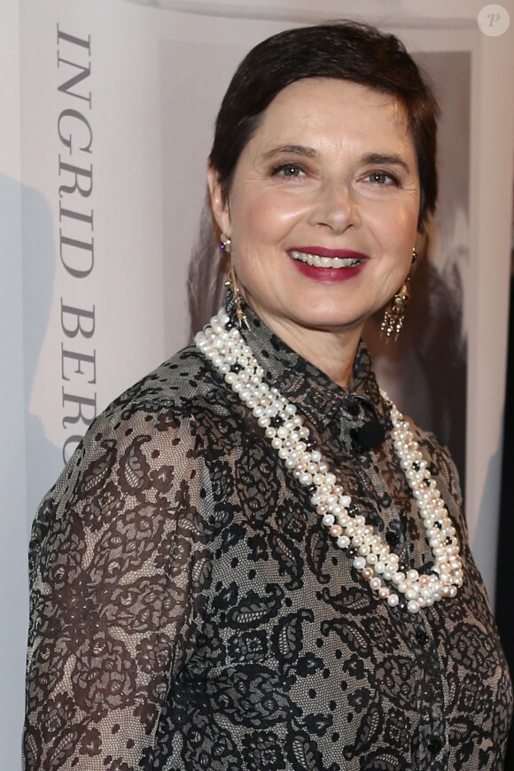 Isabella Rossellini à Hambourg le 4 octobre 2013.