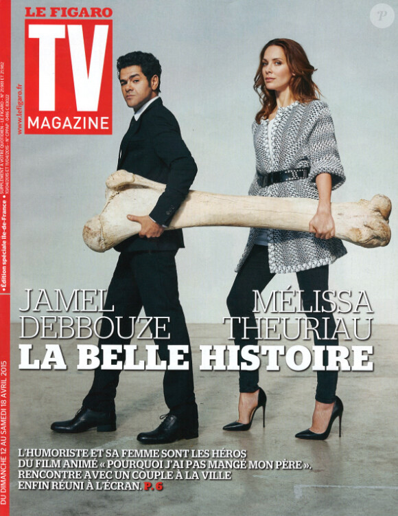 Le Figaro TV Magazine, en kiosques le 9 avril 2015.
