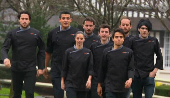 Huit ex-candidats sont de retour pour aider les finalistes - Finale Top Chef 2015 sur M6, le 13 avril 2015.