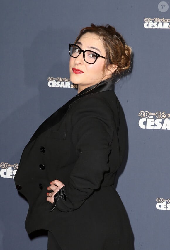 Marilou Berry - Photocall de la 40e cérémonie des César au théâtre du Châtelet à Paris le 20 février 2015.