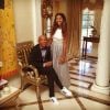 Sur Instagram, le 9 février 2015 Kimora Lee Simmons a ajouté une photo de sa fille MingLee et son père
