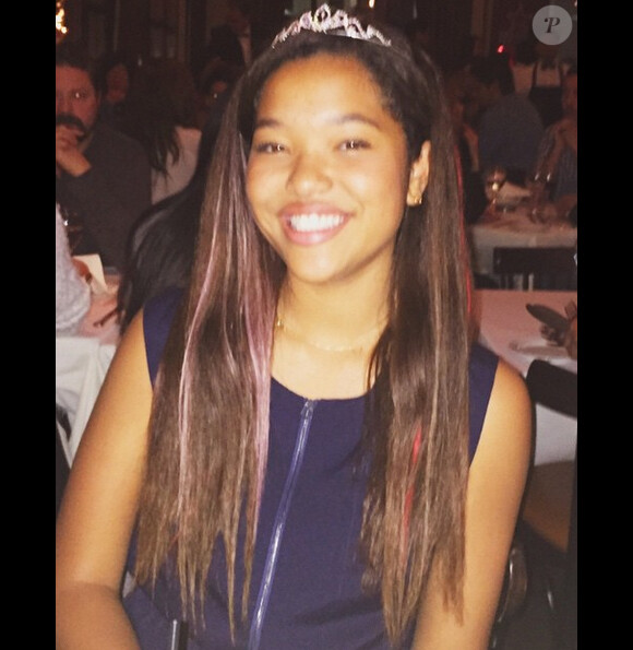 Sur Instagram, Kimora Lee Simmons a ajouté une photo de sa fille MingLee le 22 janvier 2015