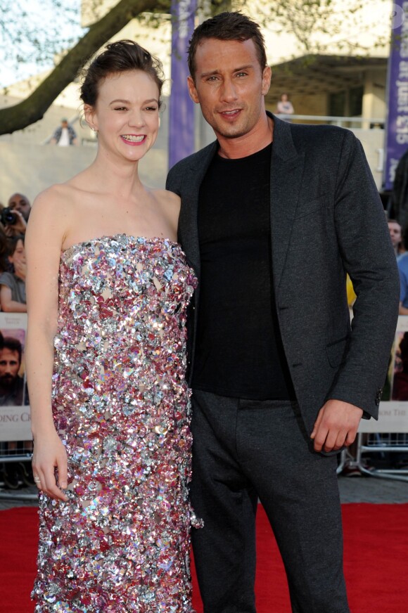 Carey Mulligan et Matthias Schoenaerts - Avant-première du film "Far from the Madding Crowd" ("Loin de la foule déchaînée") à Londres, le 15 avril 2015.