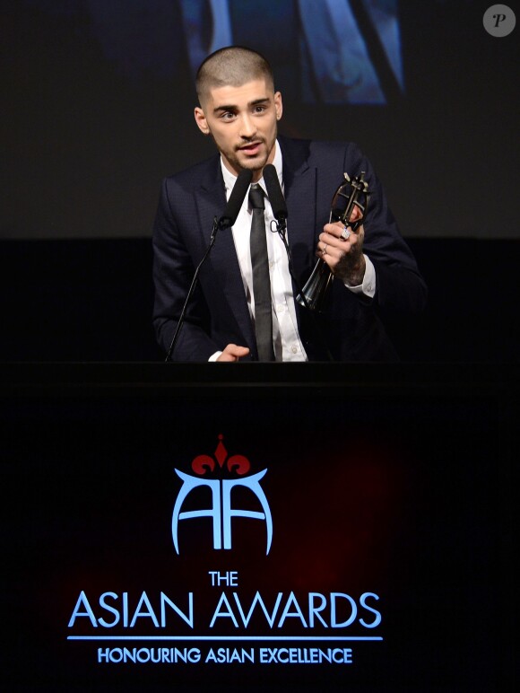 Zayn Malik aux British Asian Awards à Londres le 17 avril 2015
