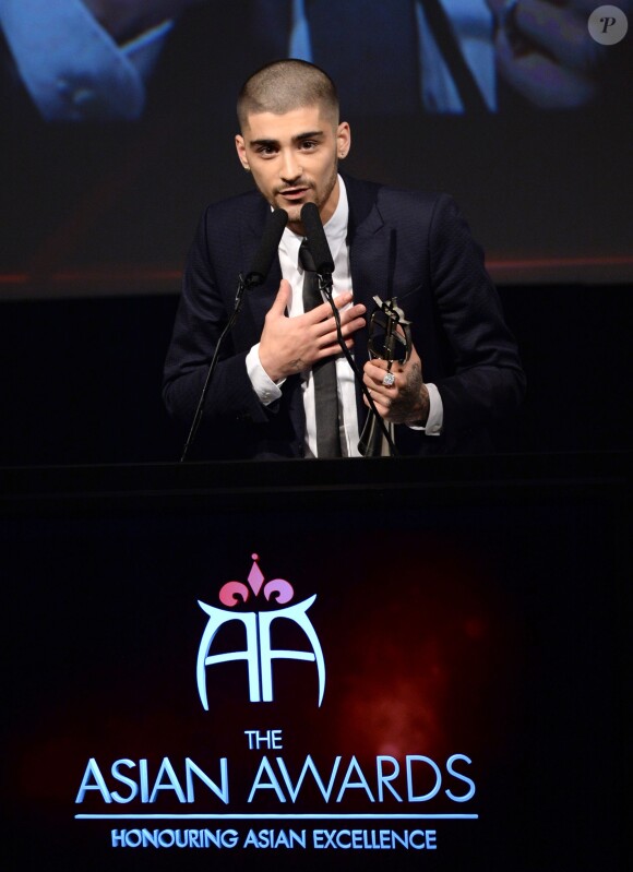 Zayn Malik aux British Asian Awards à Londres le 17 avril 2015