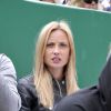 La fiancée de Thomas Berdych, le mannequin Ester Satorova a assisté à la victoire de Novak Djokovic en 3 sets sur Tomas en finale de la 109ème édition du Monte Carlo Rolex Masters à Roquebrune-Cap-Martin le 19 avril 2015. 