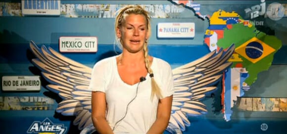 Amélie Neten quitte l'aventure dans Les Anges 7, le lundi 20 avril 2015, sur NRJ12