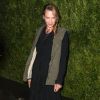 Uma Thurman assiste au dîner des artistes organisé par Chanel lors du festival de Tribeca 2015. New York, le 20 avril 2015.