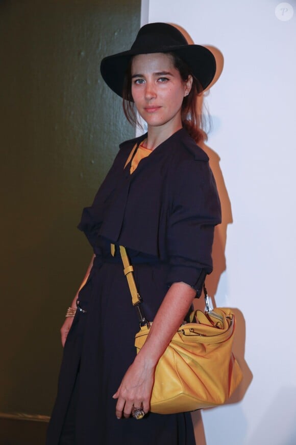 Vahina Giocante - Soirée de lancement de la collection Pop de Lancel au Palais de Tokyo à Paris, le 23 avril 2015