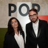 Jenifer Bartoli et Christophe Willem - Soirée de lancement de la collection Pop de Lancel au Palais de Tokyo à Paris, le 23 avril 2015.