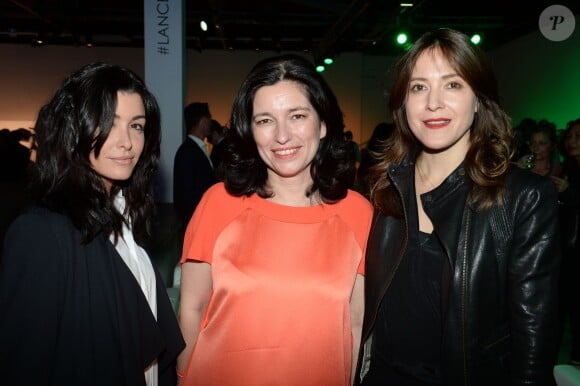 Jenifer Bartoli, Marianne Romestain (Présidente-directrice générale de Lancel), Keren Ann - Soirée de lancement de la collection Pop de Lancel au Palais de Tokyo à Paris, le 23 avril 2015.