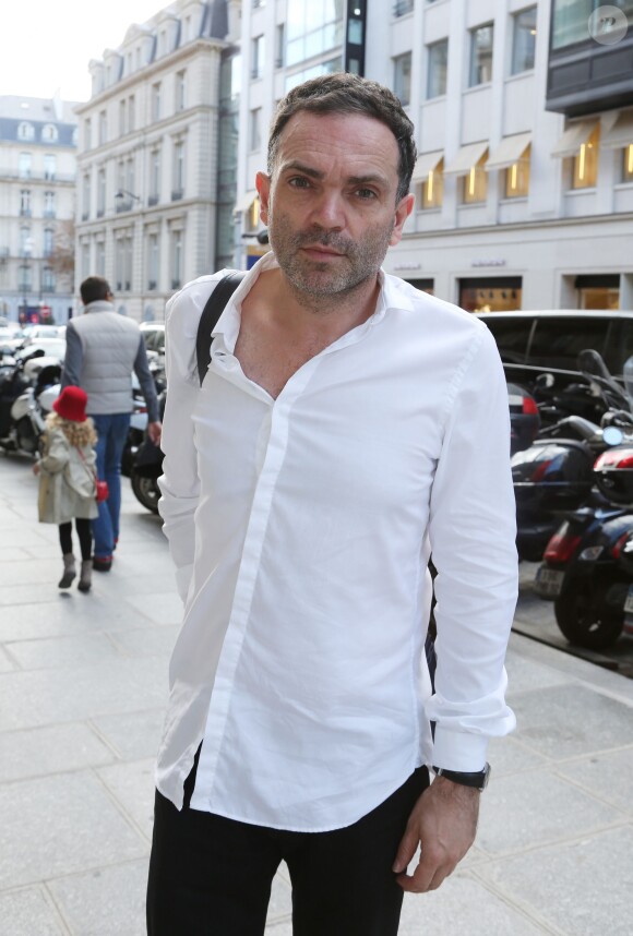 Exclusif - Yann Moix à Paris, le 23 octobre 2013.