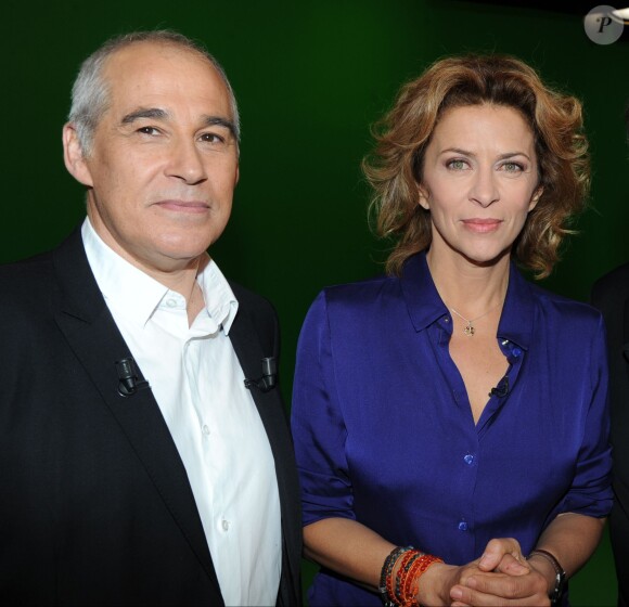 Portrait de Corinne Touzet et Jérôme Anger le 11 mars 2015.