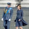 Kate Middleton à quelques semaines de la naissance de son second enfant, le 13 mars 2015 à la cathédrale St Paul, pour une messe commémorant l'engagement britannique en Afghanistan.