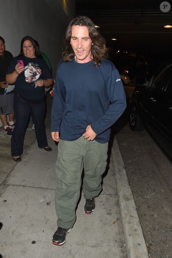 Christian Bale au LAX à Los Angeles, le 4 avril 2015.