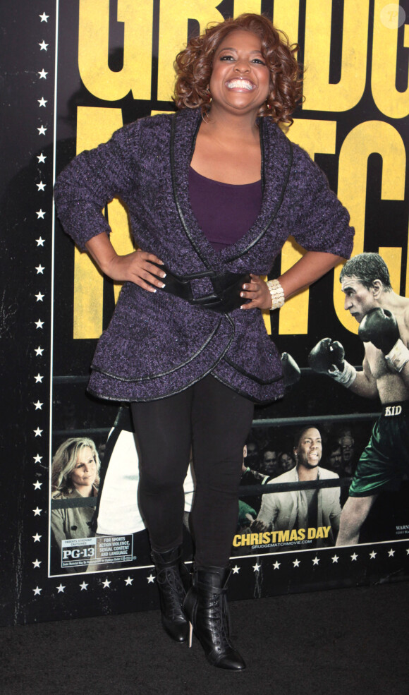 Sherri Shepherd lors de la première de 'Grudge Match' à New York le 16 décembre 2013.