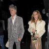 Bob Geldof et sa fiancée Jeanne Marine - People a l'anniversaire de Fran Cutlers au Box Club a Londres. Le 30 avril 2013 
