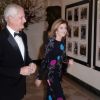 Caroline Kennedy et Edwin Schlossberg lors d'un dîner en l'honneur du Premier ministre japonais Shinzo Abe à la Maison Blanche à Washington le 28 avril 2015.