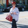 Sharon Osbourne est allée déjeuner avec une amie à West Hollywood, le 28 avril 2015 