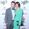 Jack Osbourne et sa femme Lisa Stelly - Soirée Brent Shapiro Foundation Summer Spectacular à Beverly Hills, le 14 septembre 2014.  